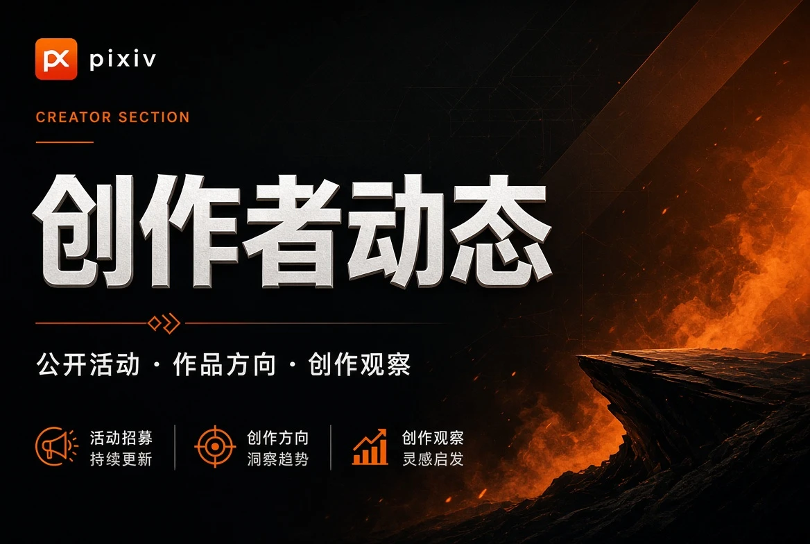 P站创作者动态主题视觉